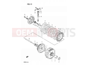 SUZUKI DR200 M (1991) 12 - CLUTCH