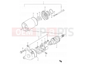 SUZUKI DR200SE S (1995) 16 - STARTING MOTOR