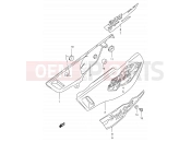 SUZUKI DR200SE S (1995) 31 - FRAME COVER (MODEL S/T/V)