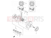 SUZUKI DR200SE K1 (2001) (E03,E28,E33) 5 - CRANKSHAFT