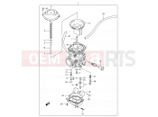SUZUKI DR200SE K1 (2001) (E03,E28,E33) 9 - CARBURETOR