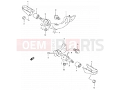SUZUKI DR200SE K1 (2001) (E24) 28A - FOOTREST (MODEL K2/K3/K4/K5 E24)