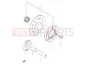 SUZUKI DR200SE K2 (2002) (E06,E24) 6 - STARTER CLUTCH