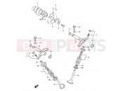 SUZUKI DR200SE K2 (2002) (E06,E24) 7 - CAM SHAFT/VALVE