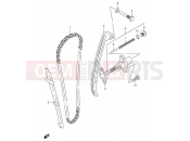 SUZUKI DR200SE K2 (2002) (E06,E24) 8 - CAM CHAIN