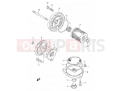SUZUKI DR200SE K2 (2002) (E06,E24) 12 - OIL PUMP