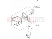 SUZUKI DR200SE K2 (2002) (E06,E24) 23A - REAR COMBINATION LAMP (MODEL K2 P09)