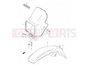 SUZUKI DR200SE K2 (2002) (E06,E24) 32 - HEADLAMP COVER (MODEL K1,MODEL K2 P09)