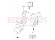 SUZUKI DR200SE K2 (2002) (E06,E24) 36 - LABEL