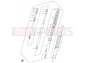 SUZUKI DR200SE K2 (2002) (E06,E24) 39 - FRONT DAMPER