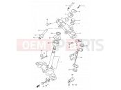 SUZUKI DR200SE K2 (2002) (E06,E24) 40 - STEERING STEM (MODEL K1/MODEL K2 P09)