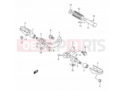 SUZUKI DR200SE K3 (2003) (E06,E24) 28 - FOOTREST (MODEL K1 E24/MODEL K2 E06,P09/MODEL K3/K4/K5 E06)