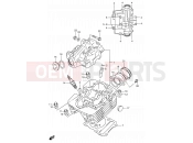 SUZUKI DR200SE K4 (2004) (E03,E28,E33) 1A - CYLINDER HEAD