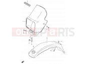 SUZUKI DR200SE K4 (2004) (E03,E28,E33) 33 - HEADLAMP COVER