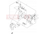 SUZUKI DR200SE K4 (2004) (E03,E28,E33) 43 - FRONT CALIPER