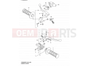 SUZUKI DR200SE K4 (2004) (E06,E24) 34A - HANDLE LEVER (MODEL K2/K3/K4/K5 E24)