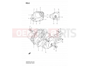 SUZUKI DR200SE K6 (2006) (E06,E24) 5 - CRANKCASE COVER