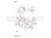 SUZUKI DR200SE K7 (2007) (E03,E28,E33) 5 - CRANKCASE COVER