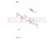SUZUKI DR200SE K7 (2007) (E03,E28,E33) 29 - FOOTREST
