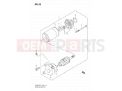 SUZUKI DR200SE K7 (2007) (E06,E24) 19 - STARTING MOTOR