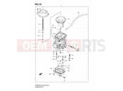 SUZUKI DR200SE K8 (2008) (E03,E28,E33) 10 - CARBURETOR