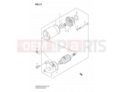SUZUKI DR200SE K8 (2008) (E03,E28,E33) 17 - STARTING MOTOR