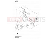 SUZUKI DR200SE K8 (2008) (E03,E28,E33) 43 - FRONT CALIPER