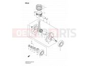 SUZUKI DR200SE K8 (2008) (E06,E24) 6 - CRANKSHAFT