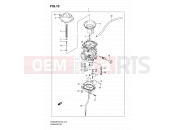 SUZUKI DR200SE K8 (2008) (E06,E24) 10 - CARBURETOR