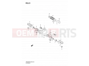 SUZUKI DR200SE K8 (2008) (E06,E24) 31 - FOOTREST (E06)