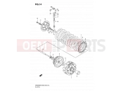 SUZUKI DR200SE K9 (2009) (E03,E28,E33) 14 - CLUTCH