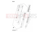 SUZUKI DR200SE L0 (2010) (E03,E28,E33) 40 - FRONT DAMPER
