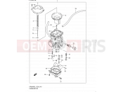 SUZUKI DR200SE L1 (2011) (E03,E28,E33) 10 - CARBURETOR