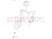 SUZUKI DR200SE L1 (2011) (E06,E24) 49 - LABEL (DR200SEL1 E06)