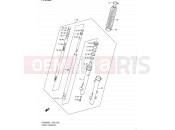 SUZUKI DR200SE L1 (2011) (E06,E24) 52 - FRONT DAMPER