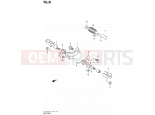 SUZUKI DR200SE L2 (2012) (E24) 35 - FOOTREST (DR200SEL2 E06)