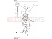 SUZUKI DR200SE L3 (2013) (E03,E28,E33) 11 - CARBURETOR (DR200SEL3 E28)