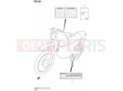 SUZUKI DR200SE L3 (2013) (E03,E28,E33) 48 - LABEL (DR200SEL3 E03)