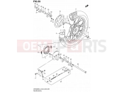 SUZUKI DR200SE L3 (2013) (E03,E28,E33) 59 - REAR WHEEL