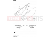 SUZUKI DR200SE L3 (2013) (E24) 41 - FRAME COVER