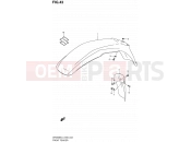 SUZUKI DR200SE L3 (2013) (E24) 43 - FRONT FENDER