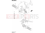SUZUKI DR200SE L5 (2015) (E06) 467A - HANDLE LEVER