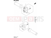 SUZUKI DR200S L5 (2015) (E71) 355A - HANDLE SWITCH