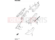 SUZUKI DR200S L5 (2015) (E71) 445A - FRAME COVER