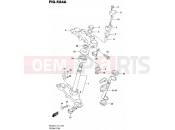 SUZUKI DR200S L5 (2015) (E71) 524A - STEERING STEM