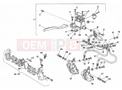 DUCATI 1990 907 I.E. FRONT BRAKE SYSTEM MY92 » BRAKING SYSTEM