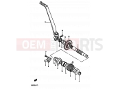 SUZUKI DR250S E (1984) 16 - KICK STARTER