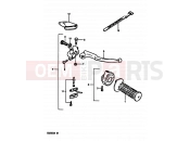 SUZUKI DR250S E (1984) 54 - RIGHT HANDLE SWITCH (MODEL E)