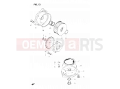 SUZUKI DR250S Z (1982) 12 - OIL PUMP