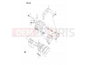 SUZUKI DR350S L (1990) (E02) 48 - REAR CALIPER (MODEL L/M)